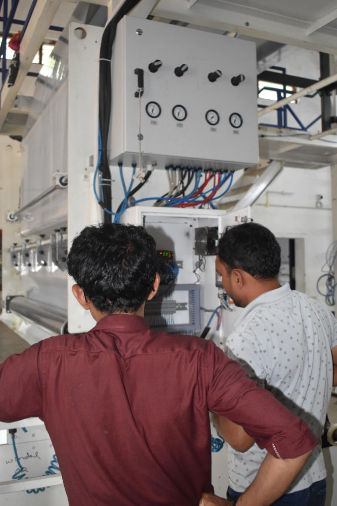 Electrical control cabinet setup